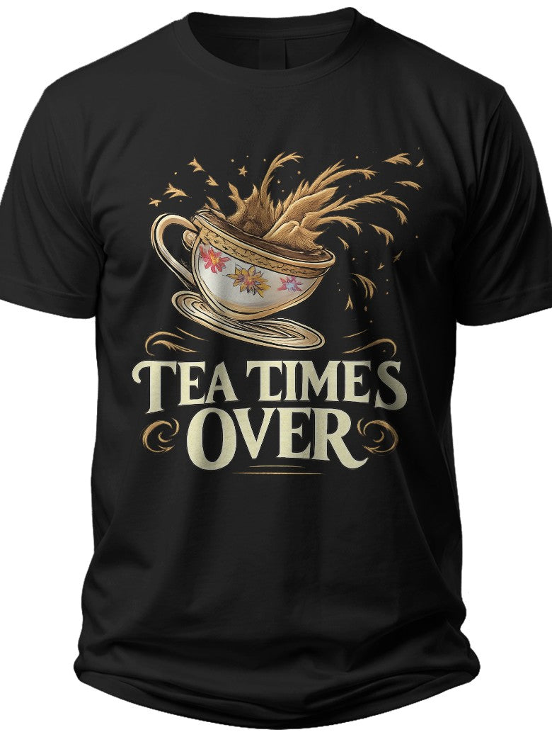 Tea Time's Over Suck It England Shirt - Adult Unisex Tee