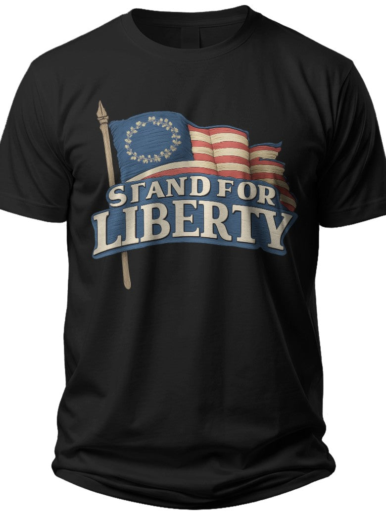 Stand For Liberty Its Only Treason If You Lose Tshirt - Adult Unisex Tee