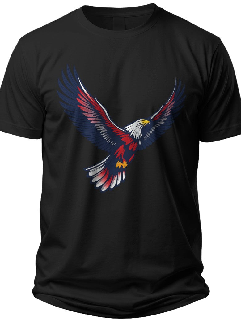Soaring Eagle Usa T Shirts for Women - Adult Unisex Tee