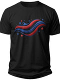 Patriotic Flow Usa T Shirts for Women - Adult Unisex Tee