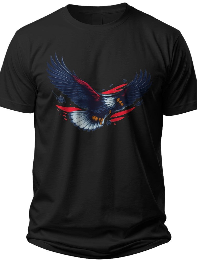 Patriotic Eagle Soar Patriot Shirts for Men - Adult Unisex Tee