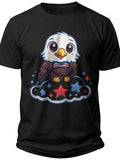 Patriotic Eagle Kid Usa Kids Shirt - Adult Unisex Tee