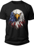 Patriotic Eagle Head American Shirt - Adult Unisex Tee
