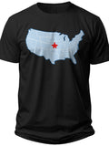 My Home USA Map Toddler Usa Shirt - Adult Unisex Tee