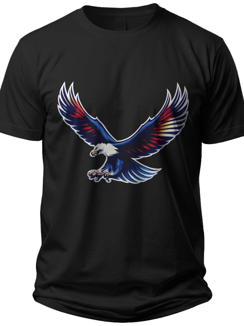 Majestic American Eagle Men's Patriotic T-shirts - Adult Unisex Tee