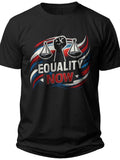 Justice Waves Liberty and Justice for All Shirt - Adult Unisex Tee