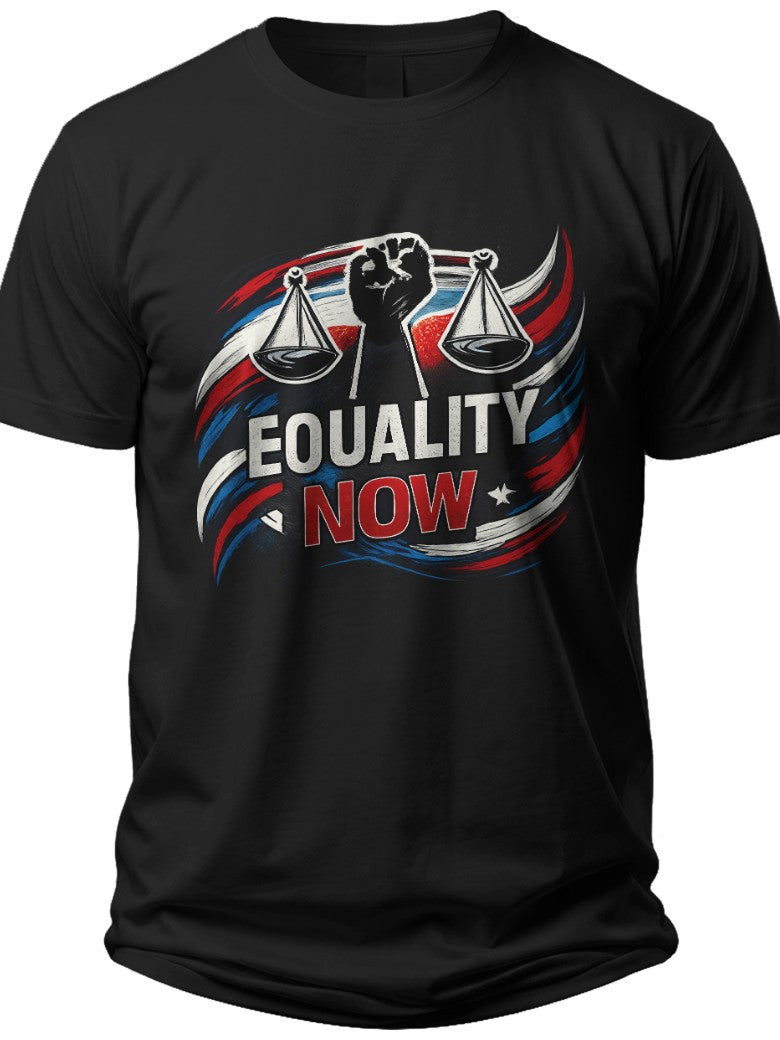 Justice Waves Liberty and Justice for All Shirt - Adult Unisex Tee