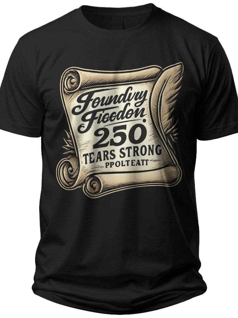 Founding Freedom 250th Anniversary Usa Shirt for Women - Adult Unisex Tee