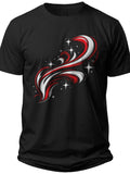 Dynamic Stars & Stripes Usa Tshirt - Adult Unisex Tee