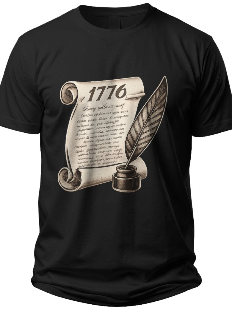 Declaration Scroll 250 Years America Shirt - Adult Unisex Tee
