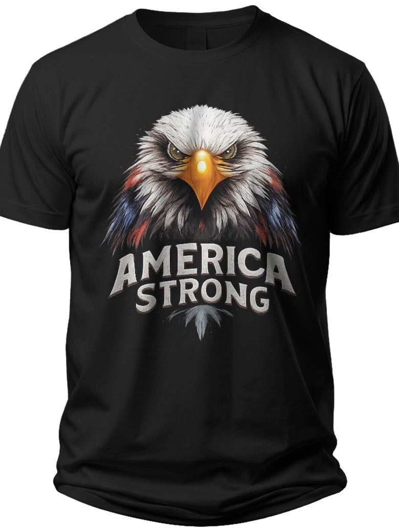 American Eagle Strength Usa Mens Shirt - Adult Unisex Tee