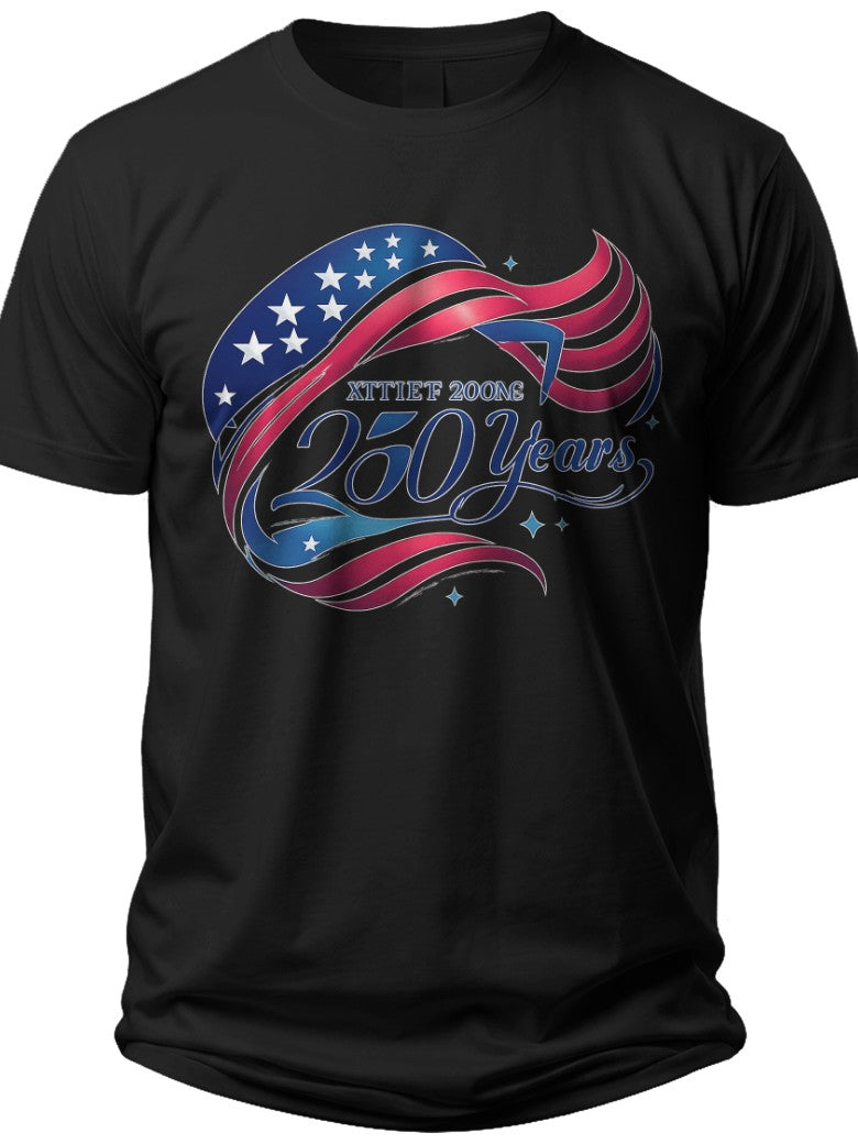 250 Years of Liberty 250th Anniversary Usa Shirt for Women - Adult Unisex Tee