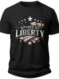 Stars and Stripes Spirit Freedom Shirt - Adult Unisex Tee
