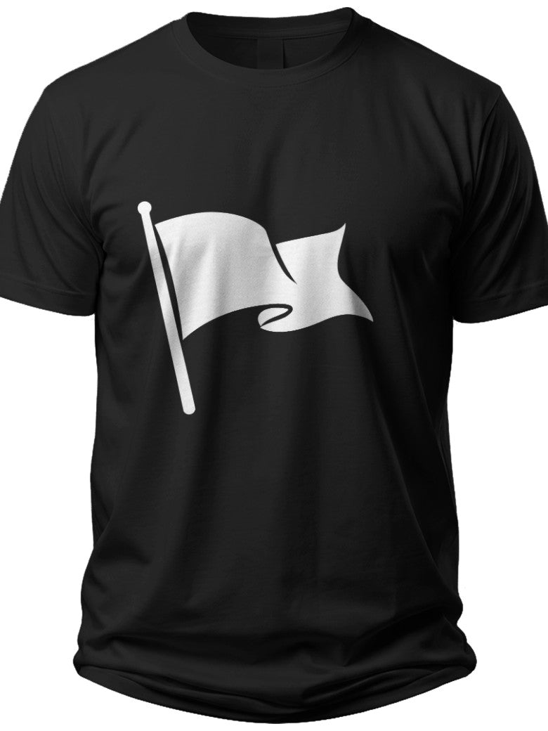 Waving Flag Silhouette Usa Sweatshirt - Adult Unisex Tee