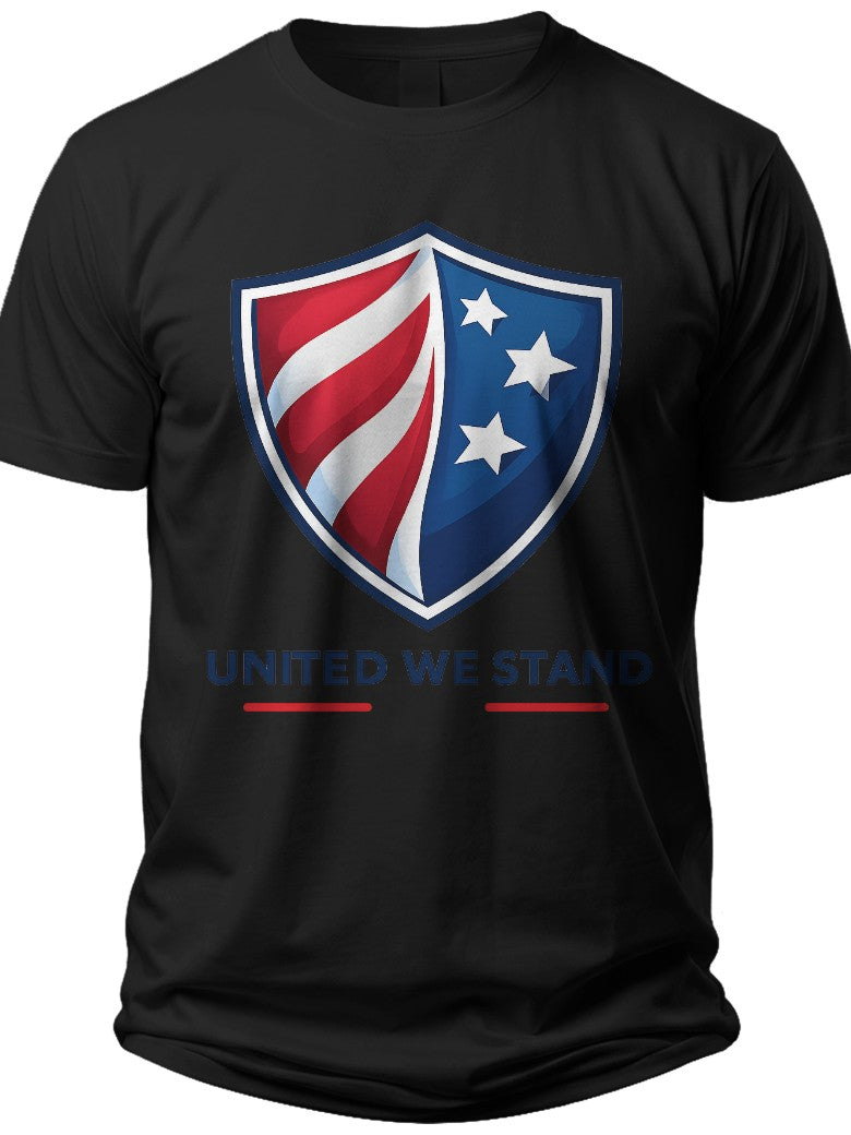 United We Stand Shield America Shirt Women - Adult Unisex Tee