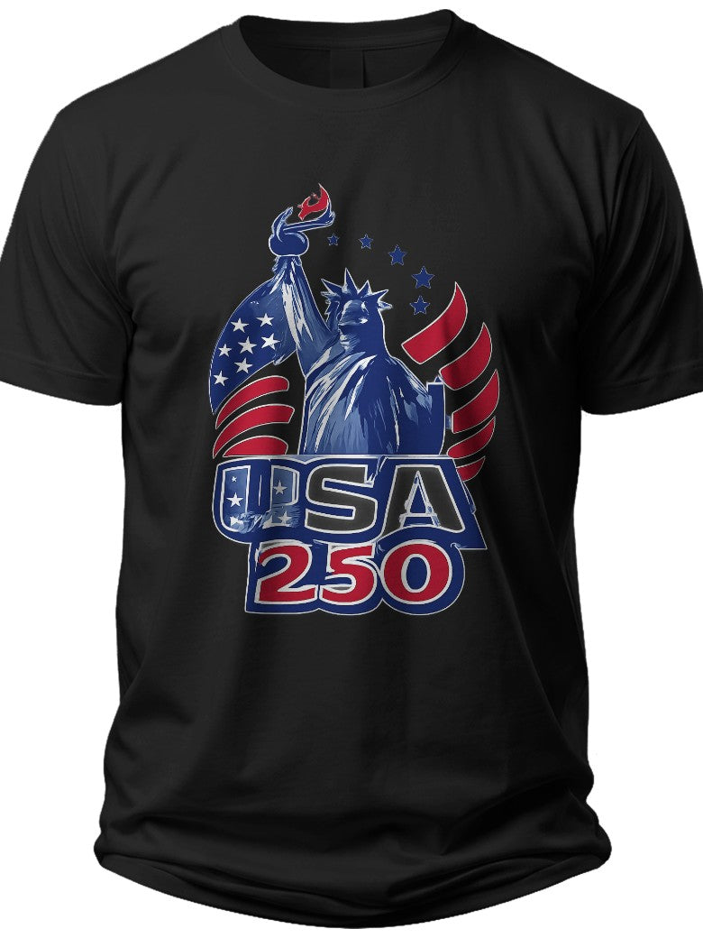 Liberty's Legacy 250 America 250 Shirt Made in Usa - Adult Unisex Tee