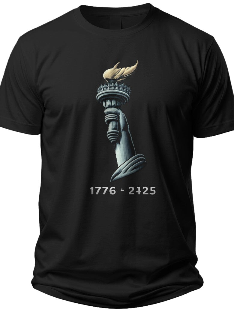 Liberty 250 Years Mens Usa 250th Anniversary Shirt - Adult Unisex Tee