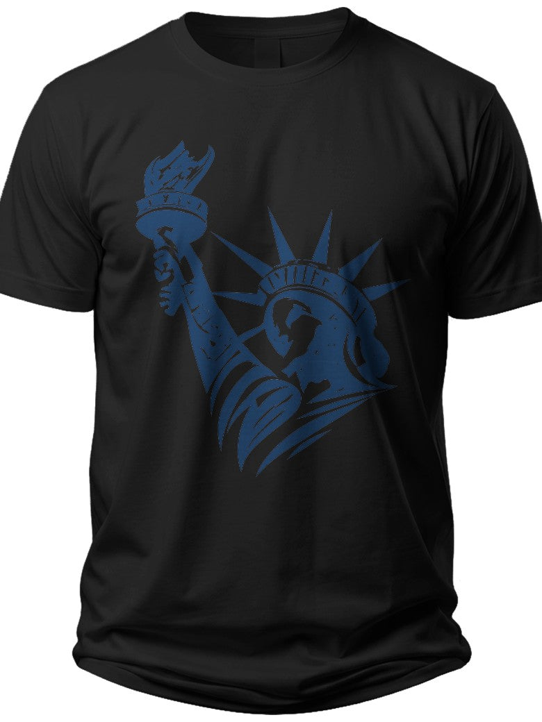 Lady Liberty Silhouette America Shirt Women - Adult Unisex Tee
