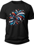 Festive Swirls Girls Usa Shirt - Adult Unisex Tee