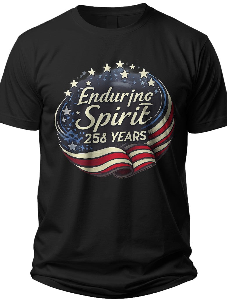 Enduring Spirit 250 Mens Usa 250th Anniversary Shirt - Adult Unisex Tee