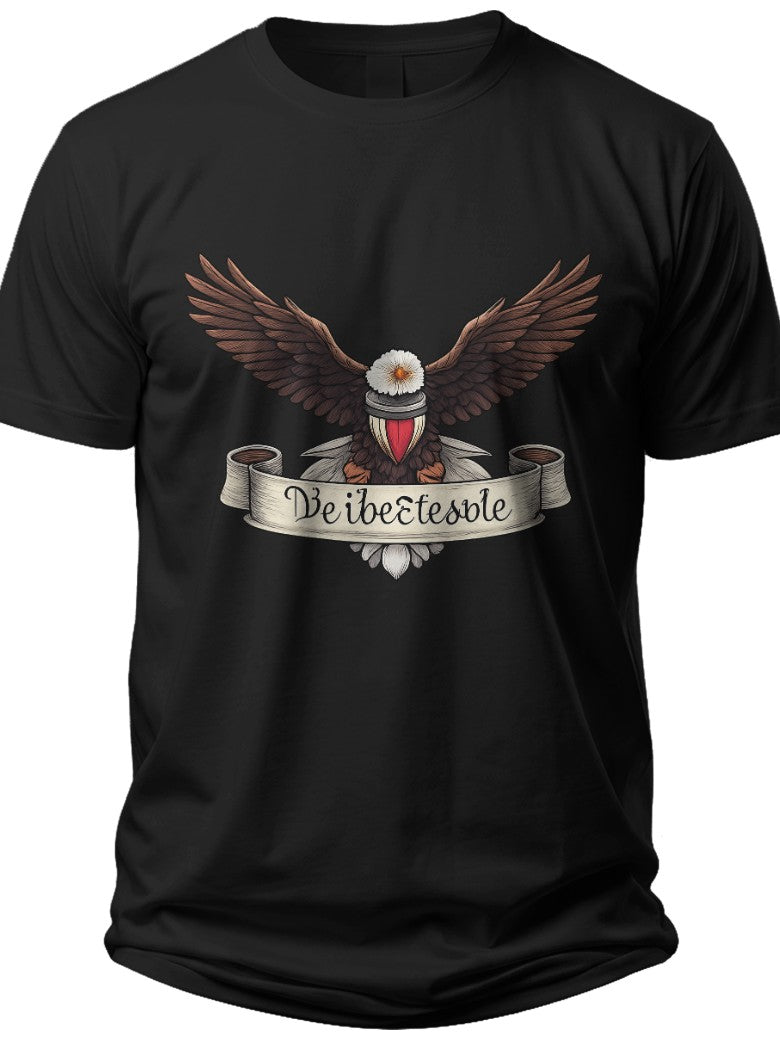 Eagle Constitution Scroll We the People T Shirt Women - Adult Unisex Tee