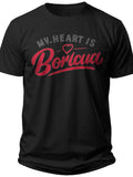 Boricua Heart Pr Shirt - Adult Unisex Tee