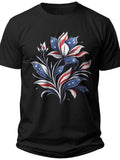 Bloom of Liberty Stars and Stripes Shirts for Women - Adult Unisex Tee