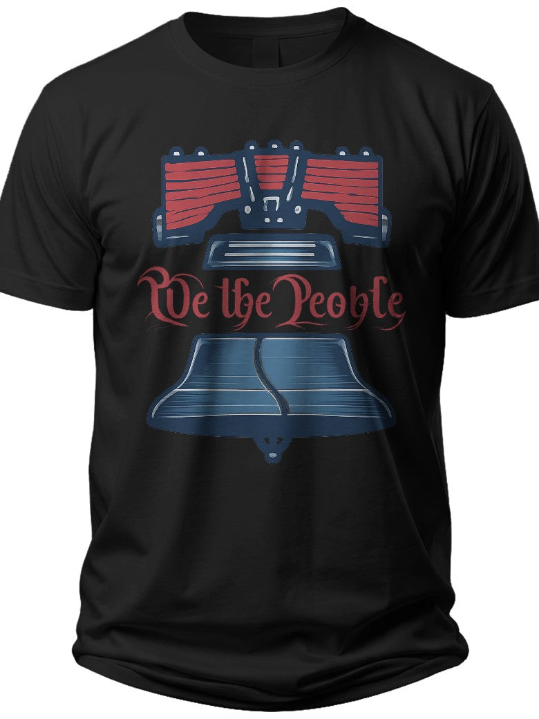 Bell of Liberty We the People T Shirt - Adult Unisex Tee