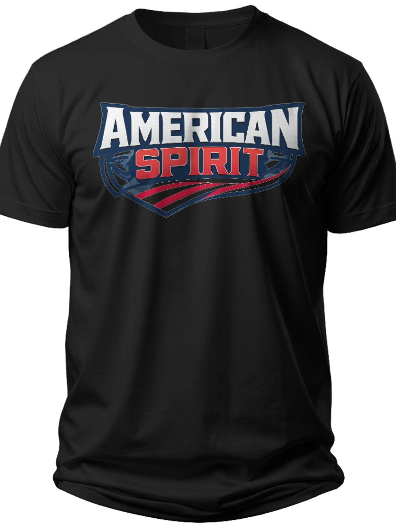 American Spirit Text Usa Shirt Women - Adult Unisex Tee