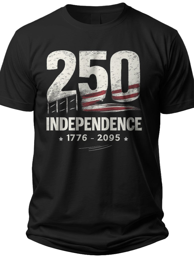 Two Hundred Fifty Years Us 250th Anniversary Shirt - Adult Unisex Tee