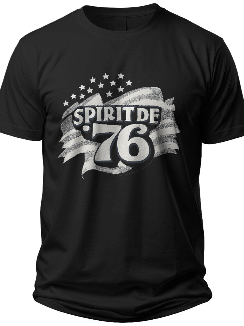 Spirit of '76 Bold Spirit of 76 T Shirt - Adult Unisex Tee