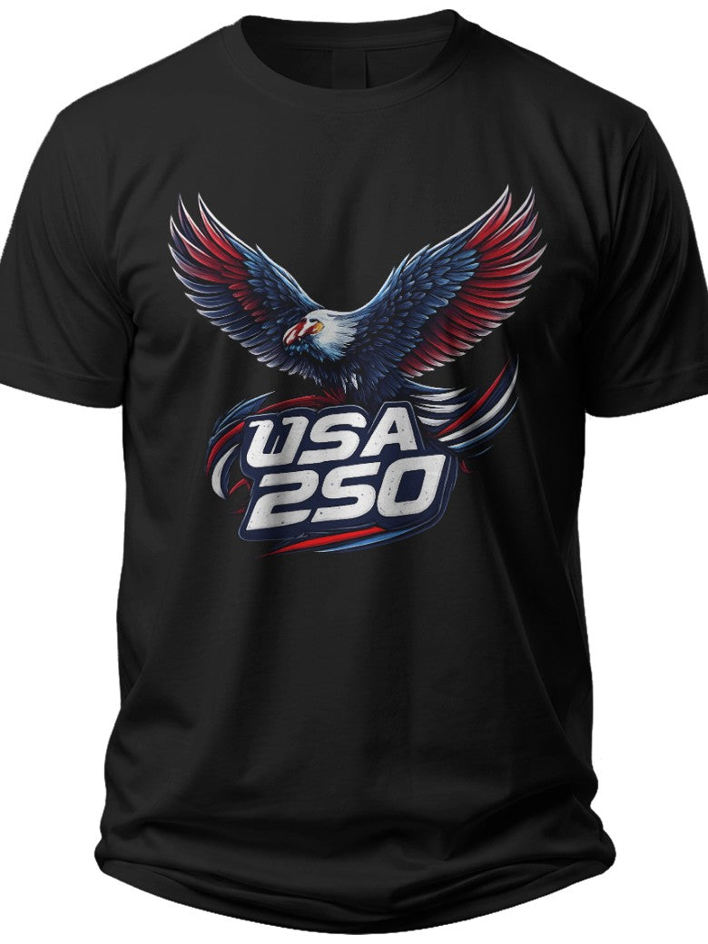 Soaring 250 Years Usa 250th Anniversary Shirt Women - Adult Unisex Tee