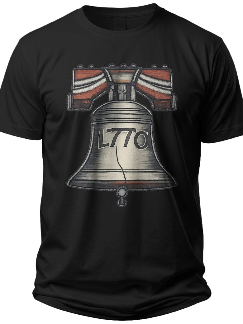 Liberty Bell Vintage Spirit of 76 T Shirt - Adult Unisex Tee