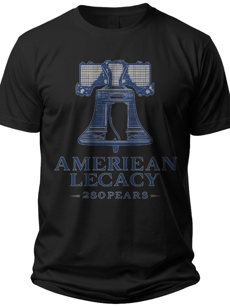 Liberty Bell Legacy Mens America 250 Shirt - Adult Unisex Tee