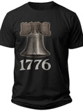 Liberty Bell 1776 1776 Shirts for Men - Adult Unisex Tee