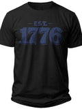 Est. 1776 Distressed Spirit of 76 T Shirt - Adult Unisex Tee