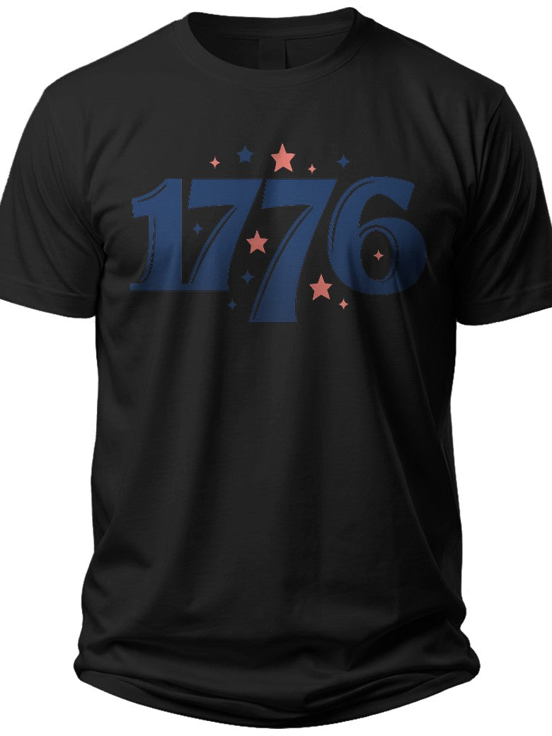 Bold 1776 Stars 1776 Shirts for Men - Adult Unisex Tee