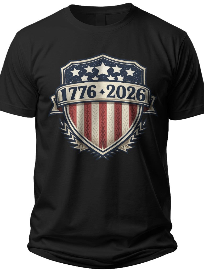 American Heritage 1776 America 250 Personalized Shirts Hats Apparel - Adult Unisex Tee