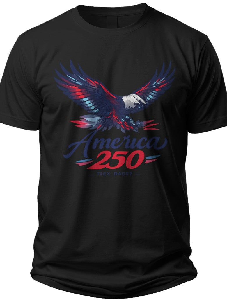 America 250 Eagle America 250 Personalized Shirts Hats Apparel - Adult Unisex Tee