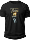 250 Years of Liberty America 250 Personalized Shirts Hats Apparel - Adult Unisex Tee