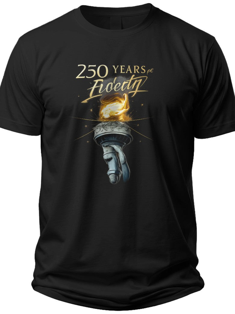 250 Years of Liberty America 250 Personalized Shirts Hats Apparel - Adult Unisex Tee