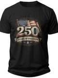 250 Years of Freedom 250th Anniversary Usa Polo Shirt - Adult Unisex Tee