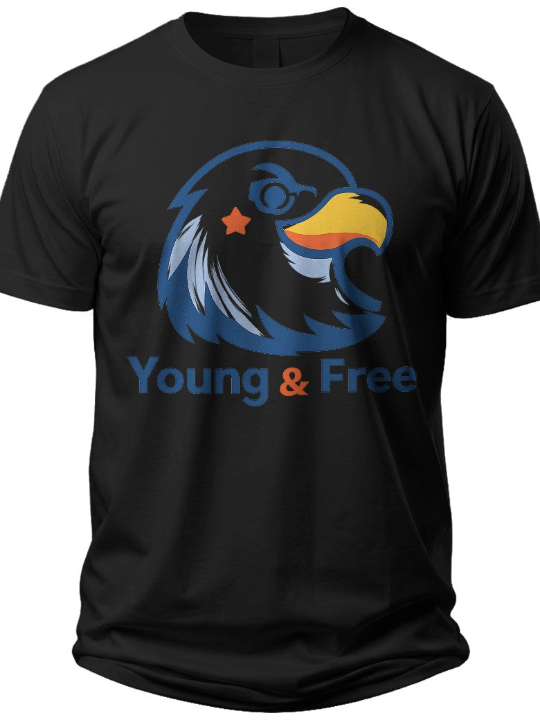Young & Free Kids Usa Shirt - Adult Unisex Tee