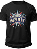 Retro American Spirit American Flag Shirts for Women - Adult Unisex Tee