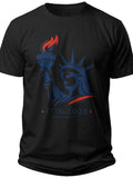 Lady Liberty 250 Silhouette 250 Years America Shirt Women - Adult Unisex Tee