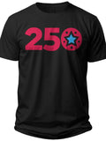 Minimal 250 Stars 250 Usa Shirt Women - Adult Unisex Tee