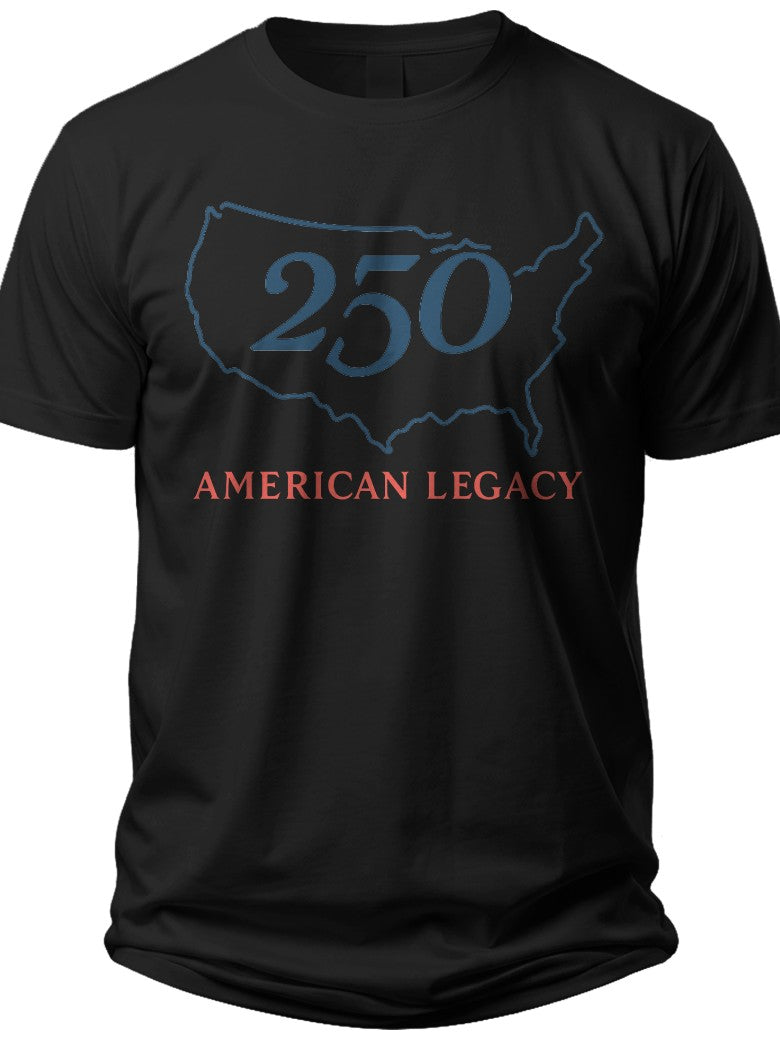 American Legacy America 250 Shirts for Men - Adult Unisex Tee