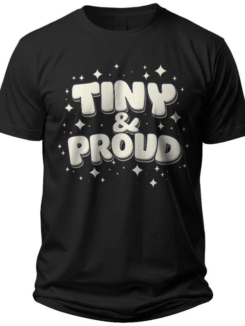 Tiny & Proud Usa Toddler Shirt - Adult Unisex Tee