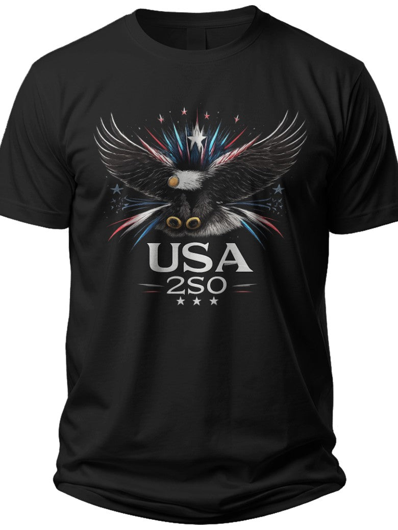 Soaring Spirit 250 250th Anniversary Usa Shirt Mens - Adult Unisex Tee
