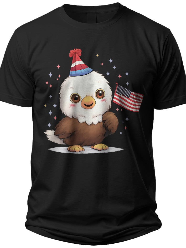 Playful Eagle Usa Toddler Shirt - Adult Unisex Tee
